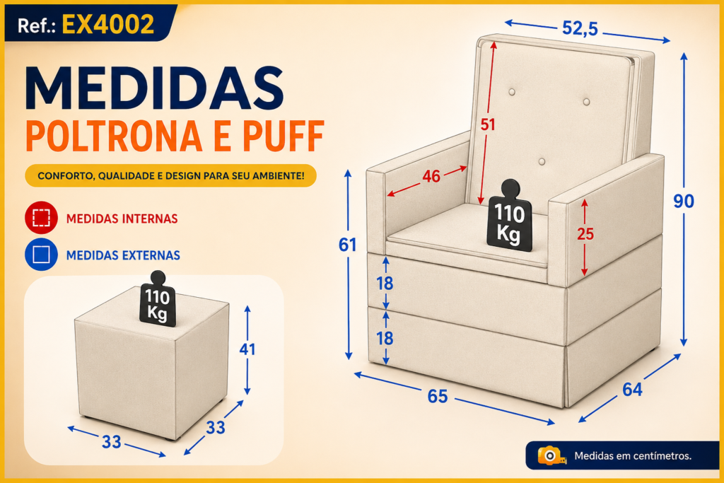 medidas da poltronamultimoveis ex. 4002