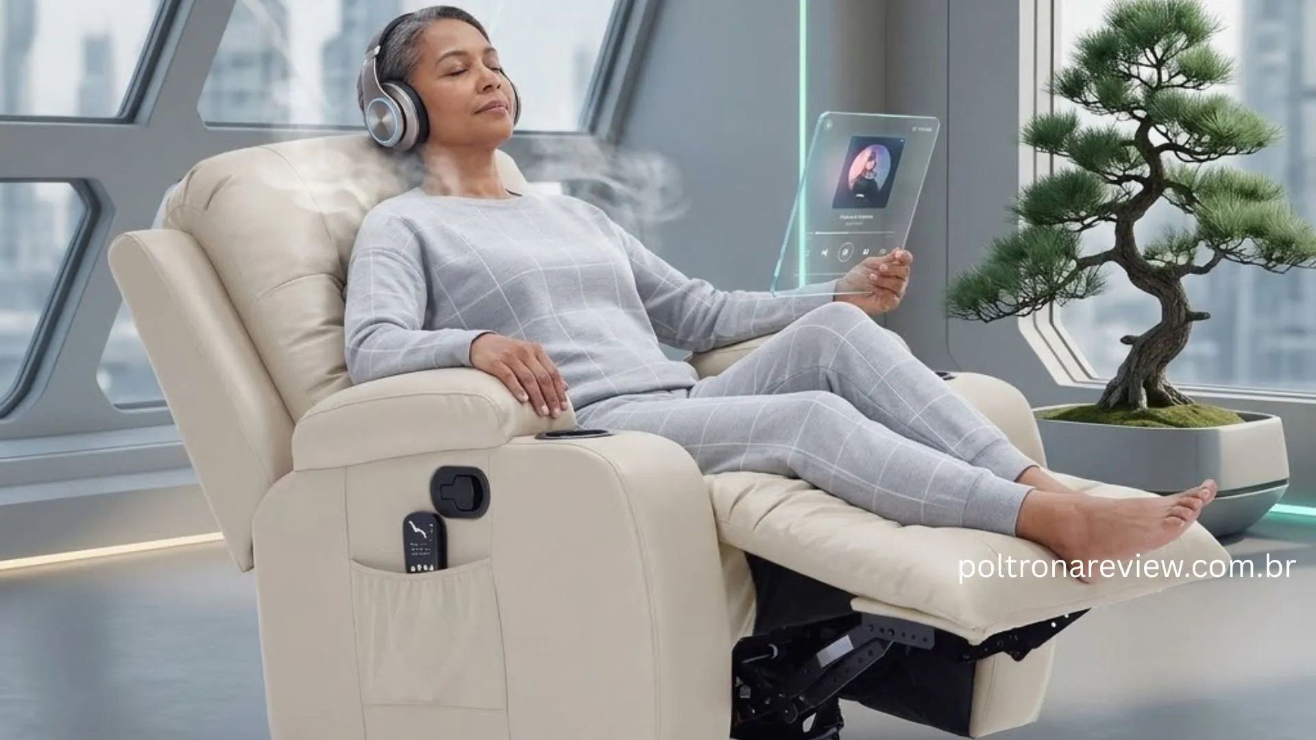Poltrona de Massagem Relaxante Faz Bem para a Coluna